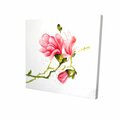 Begin Home Decor 16 x 16 in. Magnolia Flowers-Print on Canvas 2080-1616-FL209